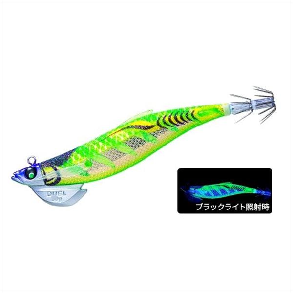 Duel Egi ez-Q Fin Plus TR Rattle #3.0 25g 20 NLM Muddy Lime
