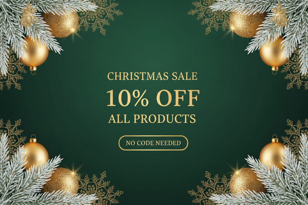 Xmas sale now!!!!25日まで！17%off Christmas Sale: 10% Off All Products | NO CODE NEEDED!