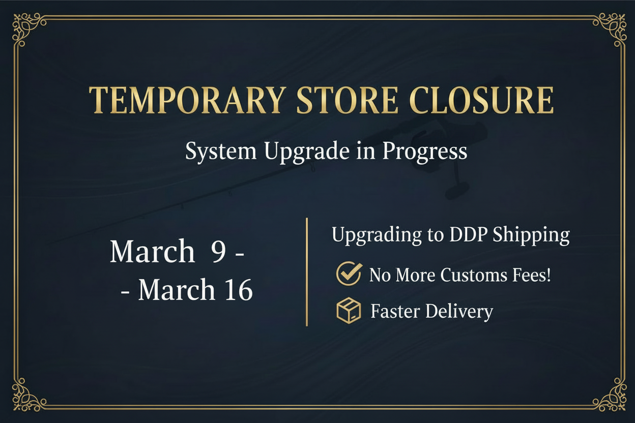 🏠 The store will be temporarily closed from March 9 to March 16 due to system upgrades.