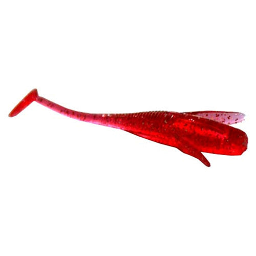 Berkley Shrug Minnow 1.5inch Cherry Candy Seed Red Fleck