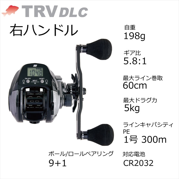 Abu Garcia TRV DLC (Right Handle)