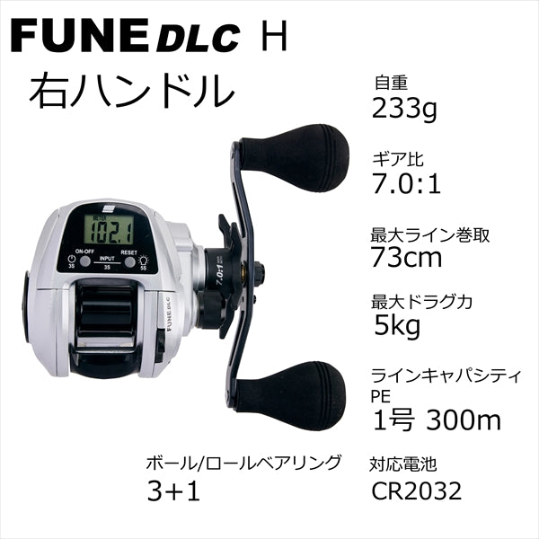 Abu Garcia Fune DLC H (Right Handle)