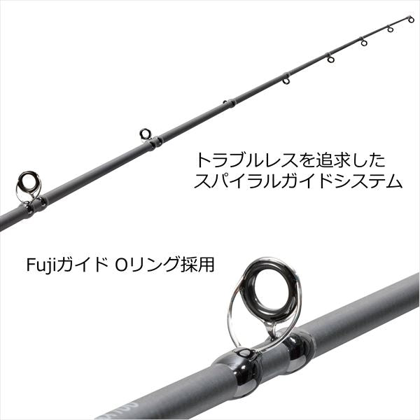 Abu Garcia Offshore Rod North Field NFSC-64-2-Max 200 (Baitcasting 2 Piece Grip Joint)