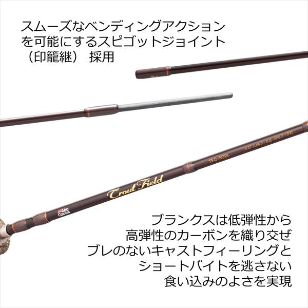 abu garcia crossfire fly rod Abu Rod Trout Field TFS-532L