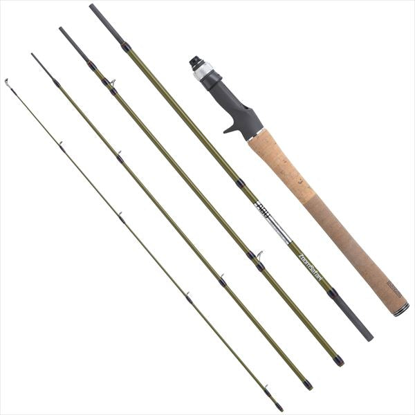 Abu Garcia Bass Rod Zoom Safari ZMSC-765L (Baitcasting 5 Piece)