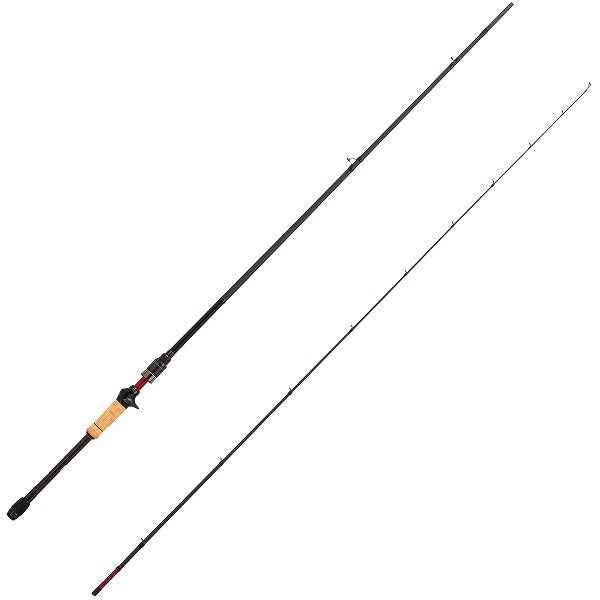 Abu Garcia Ajing Rod Eradicator Baitfinesse EBTC-74MLS (Baitcasting 2 Piece)