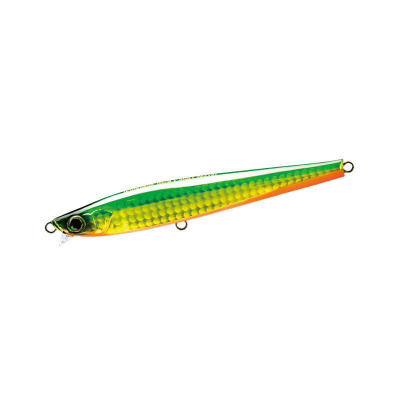 Duel Seabass Lure Hardcore Heavy Shot (S) 105mm Gold Green