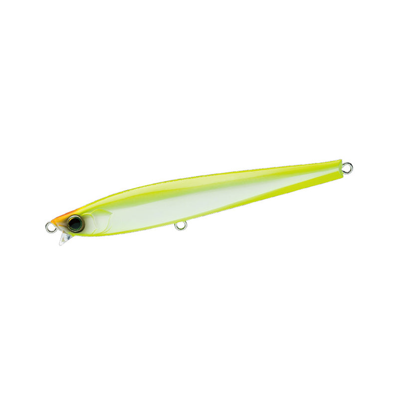 Duel Seabass Lure Hardcore Heavy Shot (S) 105mm Pearl Chart