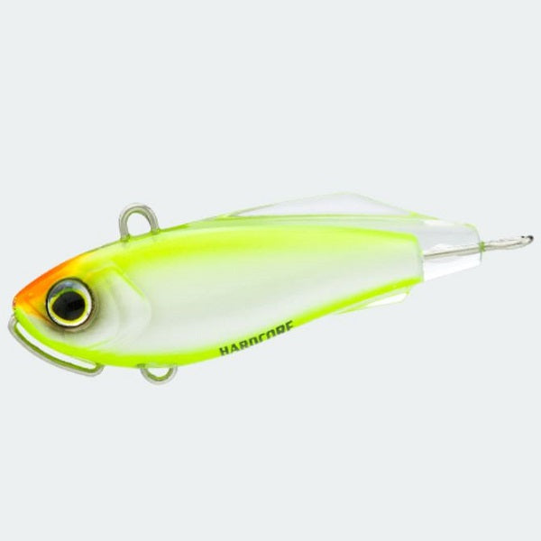 Duel Seabass Lure Hardcore Solid Spin 22g 50mm #10 Pearl Chart