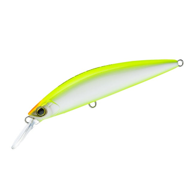 Duel Seabass Lure Hardcore Heavy Minnow (S) 70mm Pearl Chart