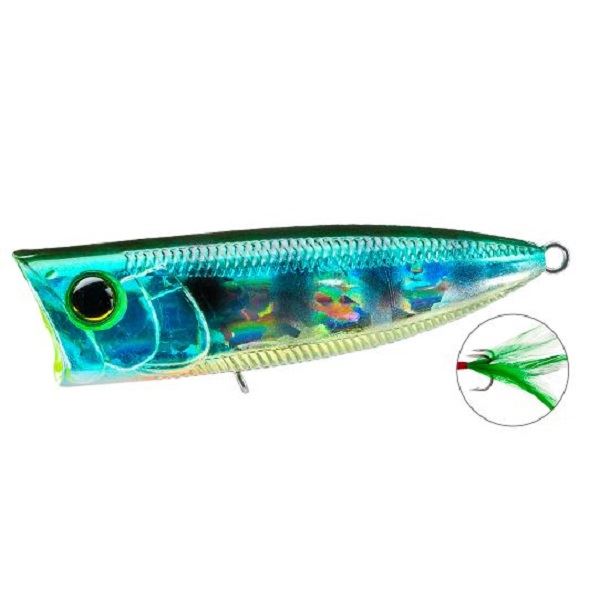 Duel Bass Lure Hardcore Popper 70F HBG Holo Bluegill