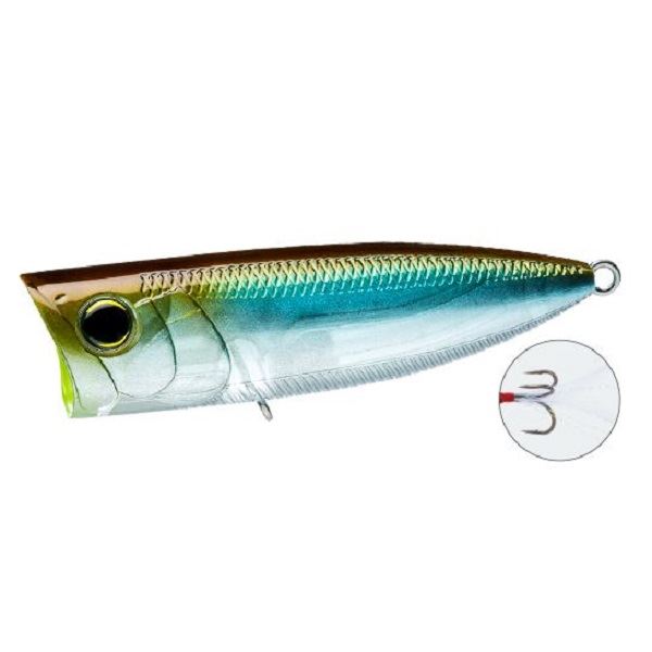 Duel Bass Lure Hardcore Popper 70F MGSA Metallic Ghost Ayu