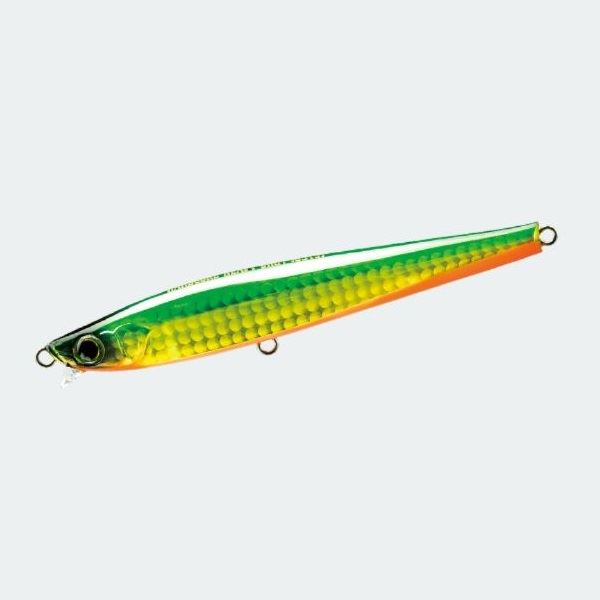 Duel Seabass Lure Hardcore Heavy Shot (S) 125mm HGGR Gold Green