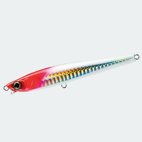 Duel Seabass Lure Hardcore Heavy Shot (S) 125mm HRH Red Head