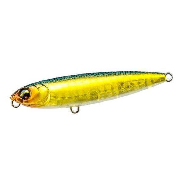 Duel Bass Lure L-Bass Pencil 75F MGGB Metallic Ghost Kurokin