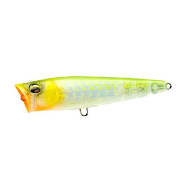 Duel Bass Lure L-Bass Popper 65F GSCB (Ghost Chart Back)