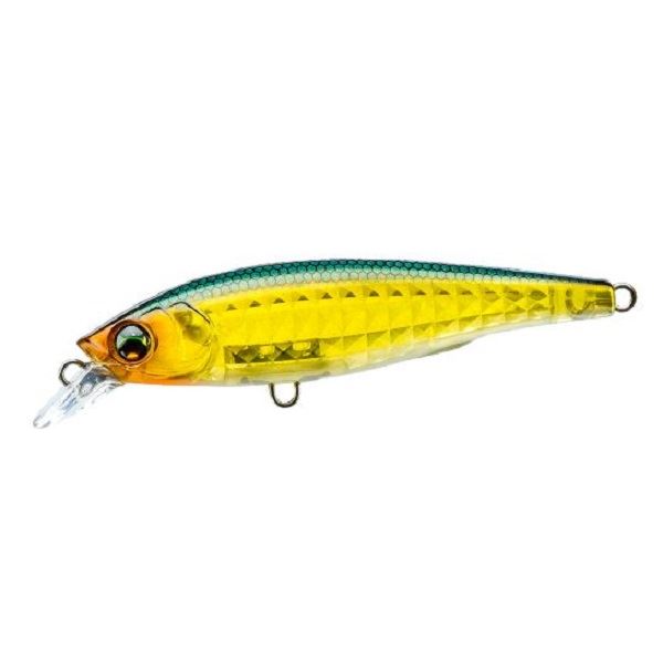 Duel Bass Lure L-Bass Jerk Bait 80SP MGGB Metallic Ghost Kurokin