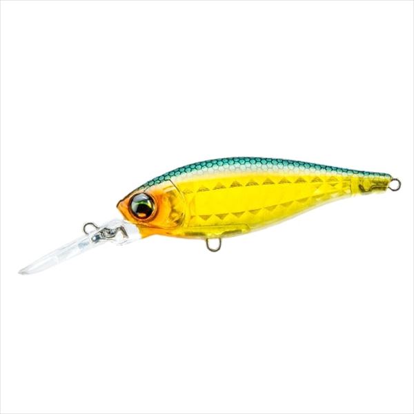 Duel Bass Lure L-Bass Shad 60SP MGGB Metallic Ghost Kurokin