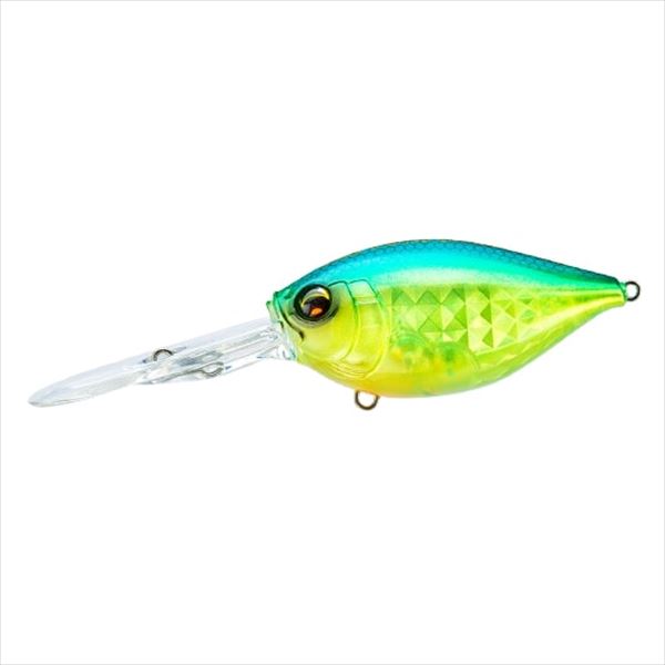 Duel Bass Lure L-Bass Crank DD50F MGLC Metallic GhostLime Chart