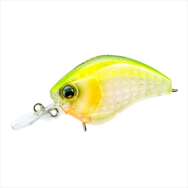 Duel Bass Lure L-Bass Flat Crank 55F GSCB Ghost Chart Back