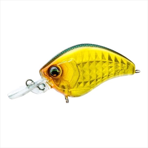 Duel Bass Lure L-Bass Flat Crank 55F MGGB Metallic Ghost Kurokin