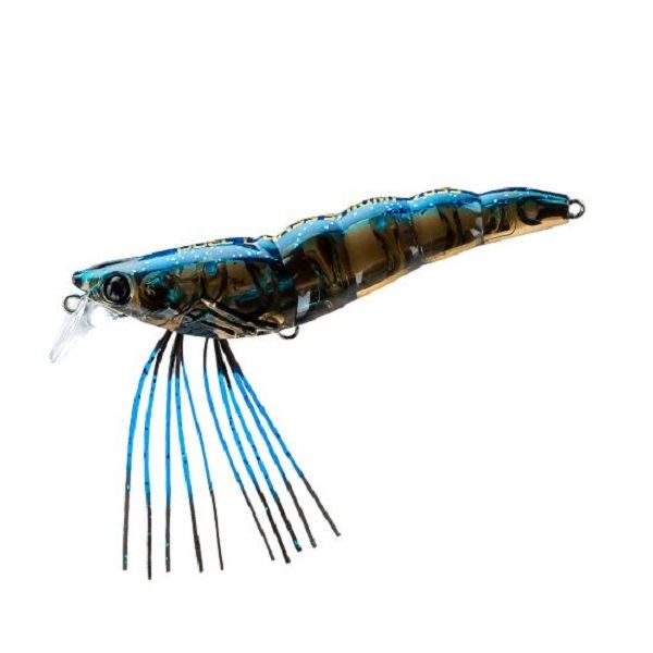 Duel Bass Lure L-Bass Shrimp 70SS BLB Black Blue