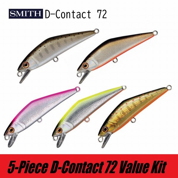 Smith Trout Plug D-Contact 72 / 5-Piece Value Kit