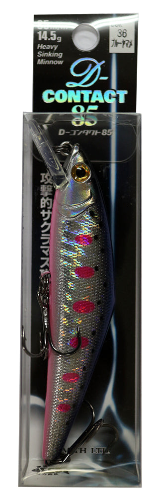 Smith Trout Plug D-Contact 85 #36 Blue Yamame