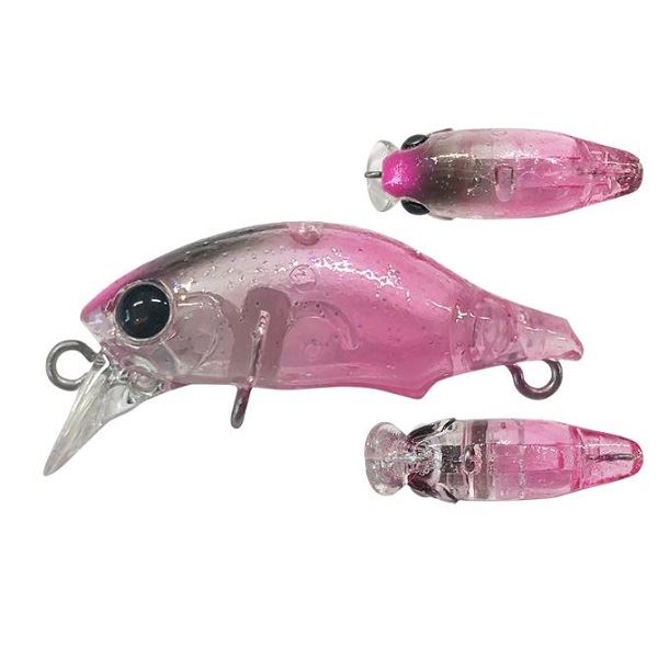 Smith Trout Plug Puppet Surface #13 FP Half Peach