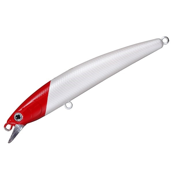 Smith Seabass Lure Panish 120F-SW 01. Red Head