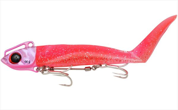 Jackson Quick Set 28g WHE/KLP Flounder bait/Sparkle Peach