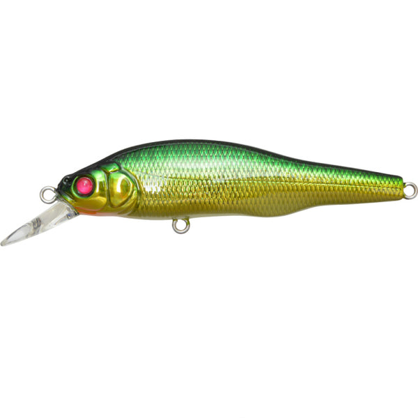 Leurre Megabass X-80 Beat SW – Coulant Lent, GG Gold Lime, 80.5mm, Pour Mer