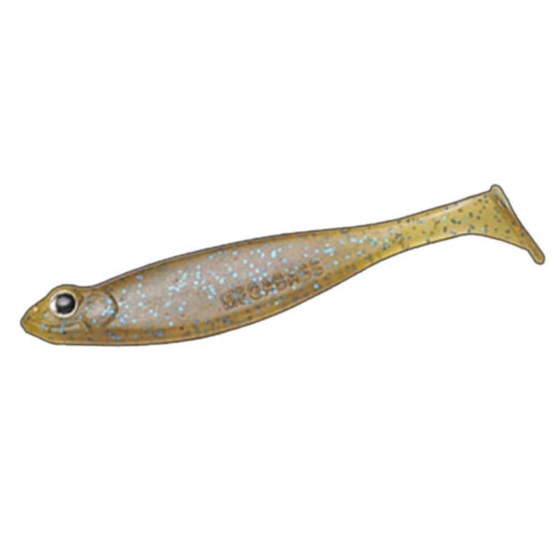 Megabass Worm Hazedong Shad 3 Western Blue