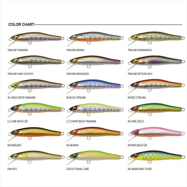 Megabass Great Hunting 55 Heavy Duty (S) AL Indicator Yamame