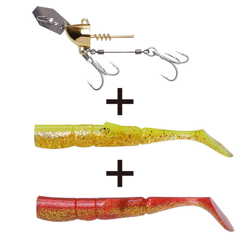 Megabass Bottom Slush Plus Starter Set Gold Head 15g