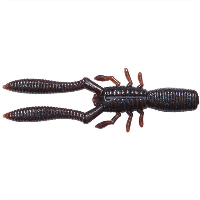 Megabass Bottle Shrimp 2.4inch Skappa Non/Blue Flakes