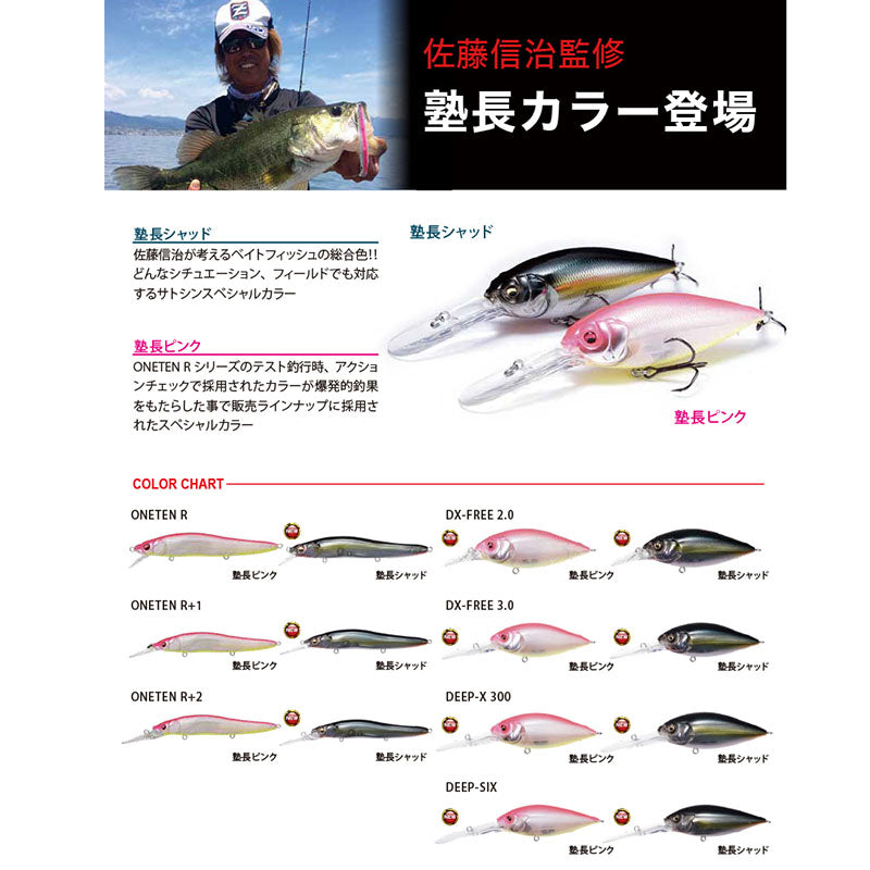 Megabass Deep-Six Jukucyo Shad