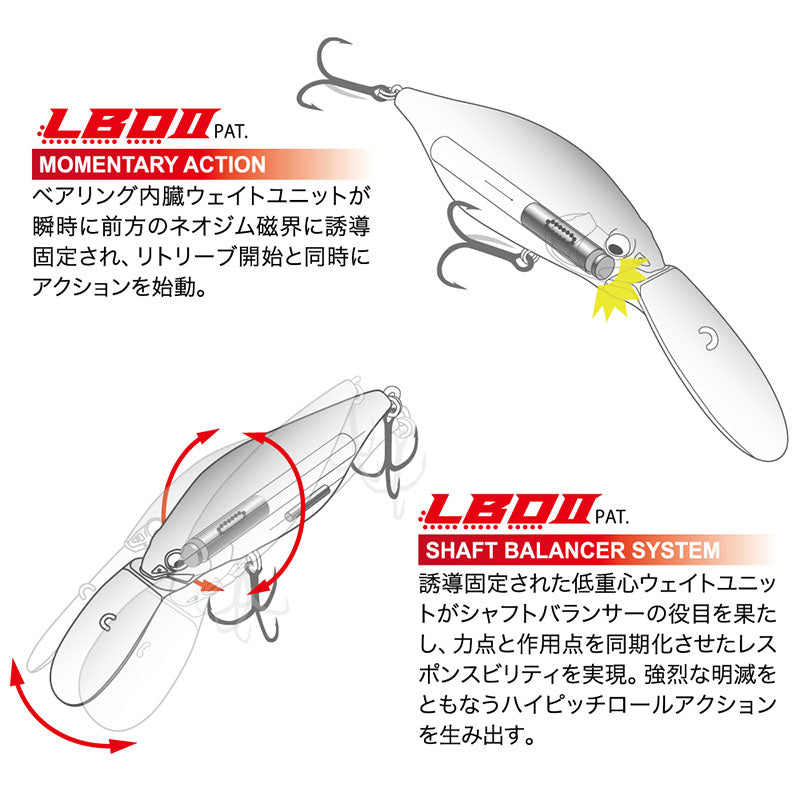 Megabass Deep-X 100 LBO GG Megabass Kinkuro