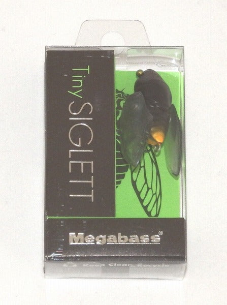 Megabass Tiny Siglett Insect Matte Black II