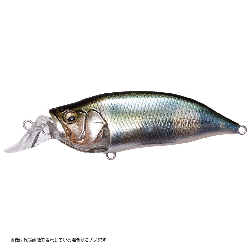 Megabass IxI Shad Type-R Japanese Silver Hass