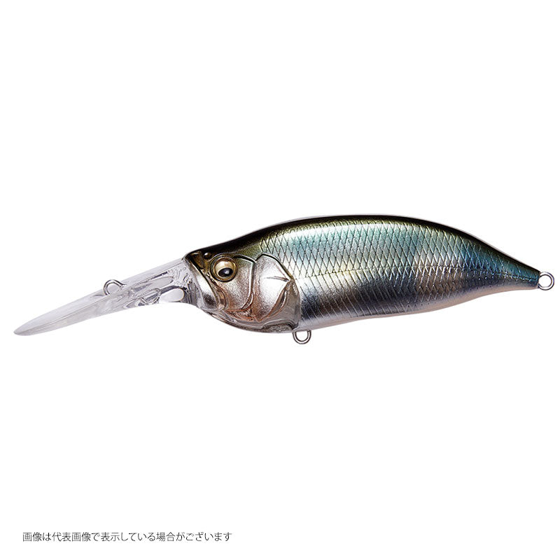 Megabass IxI Shad Type-3 Japanese Silver Herring