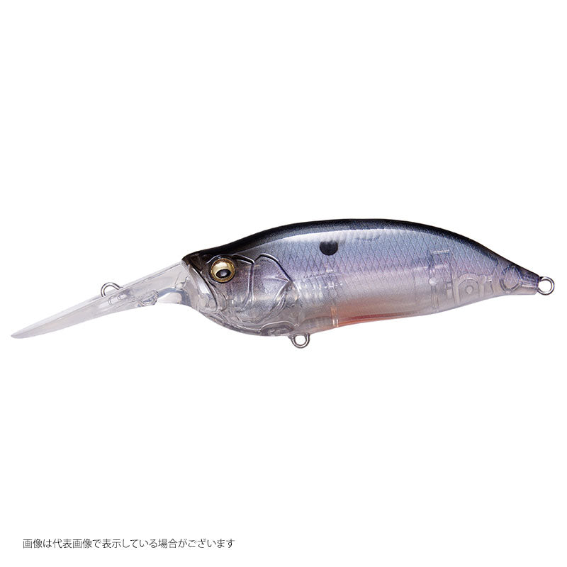 Megabass IxI Shad Type-3 Ghost Shad