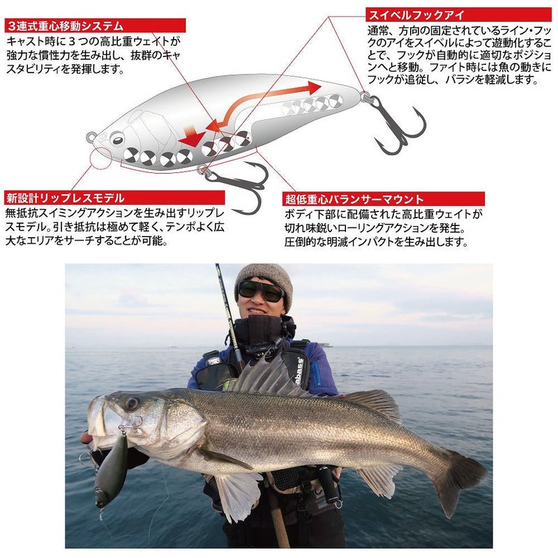 Megabass Konosirus Swimmer F Japanese Silver Mullet