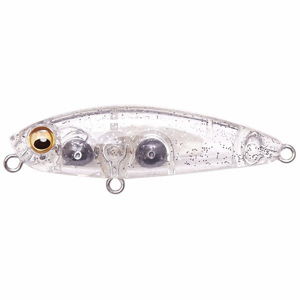 Megabass Terrier (S) Clear Silver Glitter