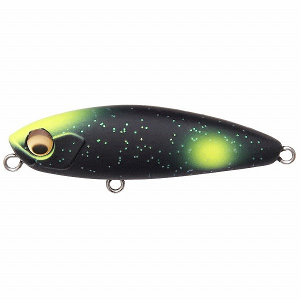 Megabass Terrier (S) Matte black glow glitter