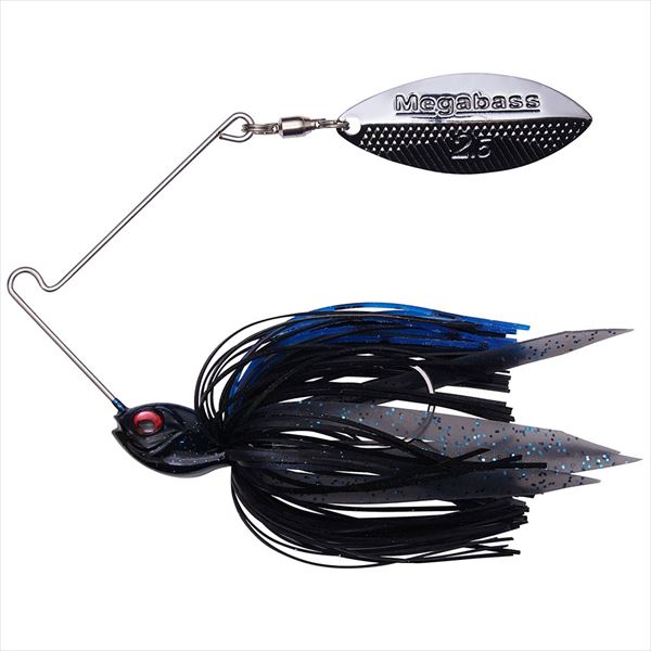 Megabass SV-3 1/4oz Single Willow Black Blue