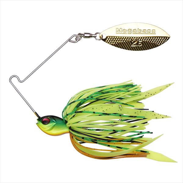 Megabass SV-3 1/4oz Single Willow Hot Tiger