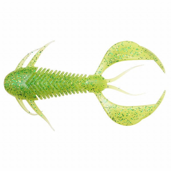 Megabass Rock Hog 2inch Chart / Green & Gold Flake