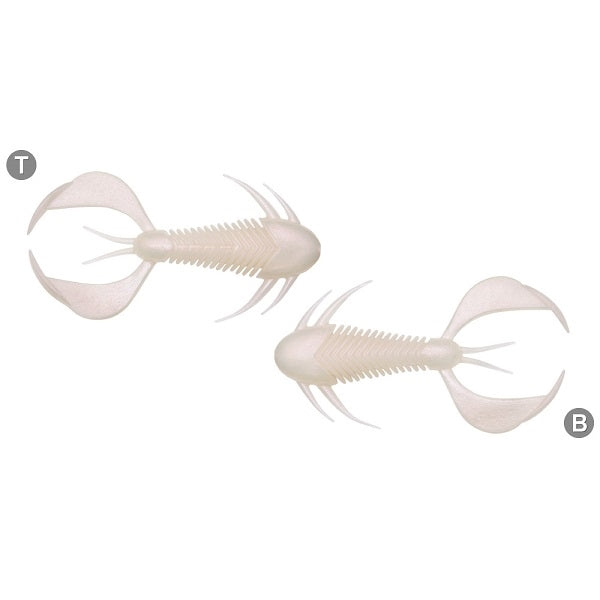 Megabass Rock Hog 2inch Pearl White