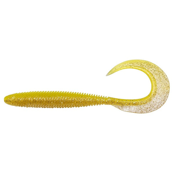 Megabass Kemuri Curly 2.5inch Chart Back Gold